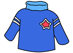 男孩子衣服簡(jiǎn)筆畫圖片