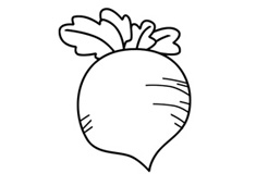 簡(jiǎn)單生動(dòng)的蘿卜簡(jiǎn)筆畫圖片及步驟